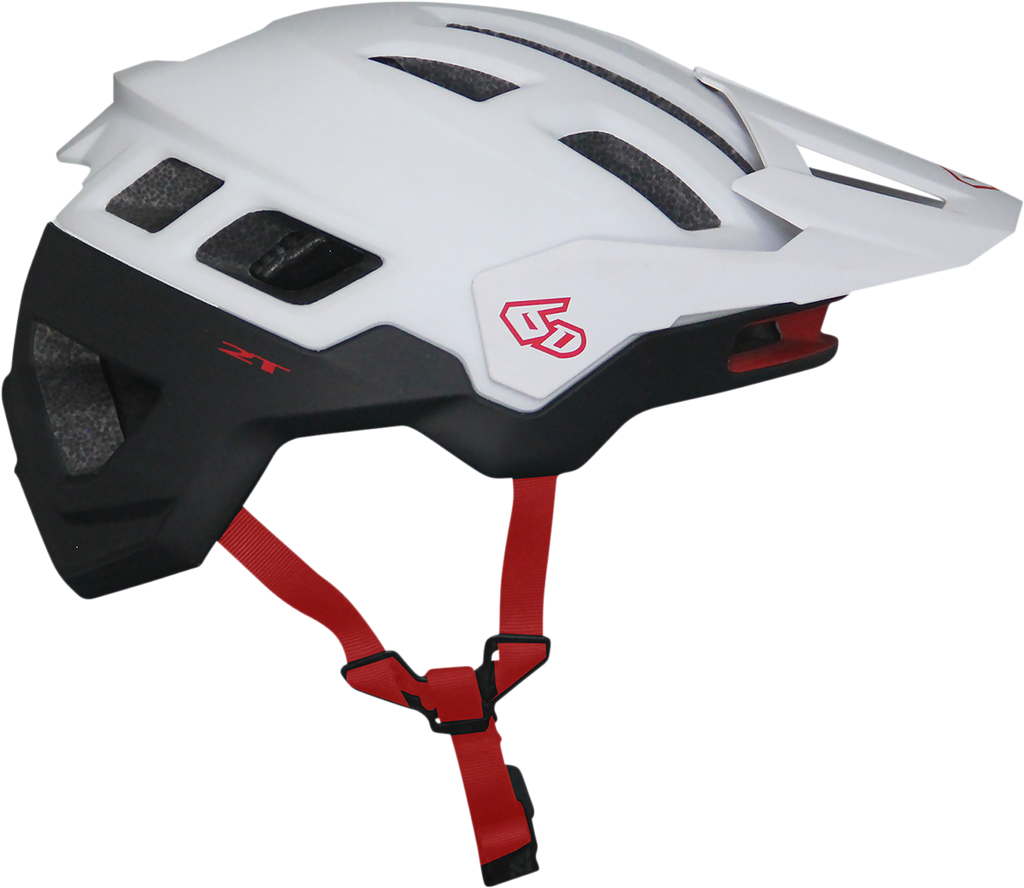 6D HELMETS ATB-2T Helmet - Ascent - White/Black Matte
