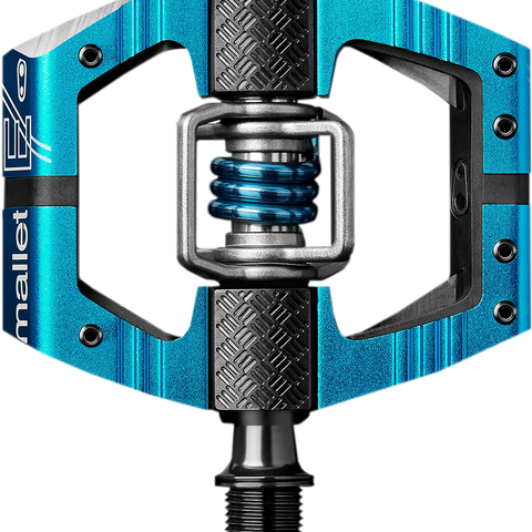CRANKBROTHERS Mallet E Pedals - Blue/Blue 15991