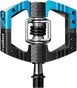 CRANKBROTHERS Mallet E LS Pedals - Black/Blue 16080
