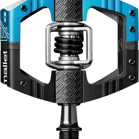 CRANKBROTHERS Mallet E LS Pedals - Black/Blue 16080