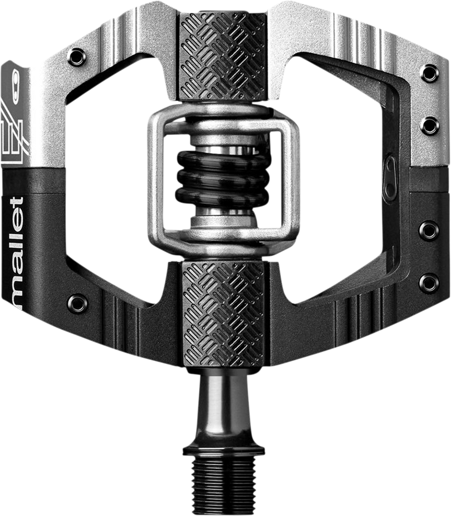 CRANKBROTHERS Mallet E LS Pedals - Black/Silver 16247