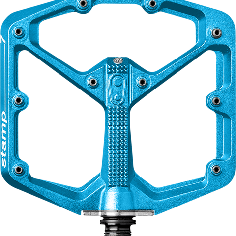 CRANKBROTHERS Stamp 7 Pedals - Large - Electric Blue 16635