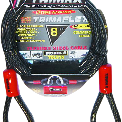 TRIMAX Cable Lock - 8' TDL815
