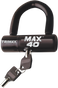 TRIMAX U-Lock Disc Lock - Black MAX40BK