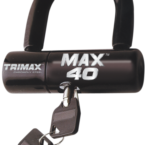 TRIMAX U-Lock Disc Lock - Black MAX40BK