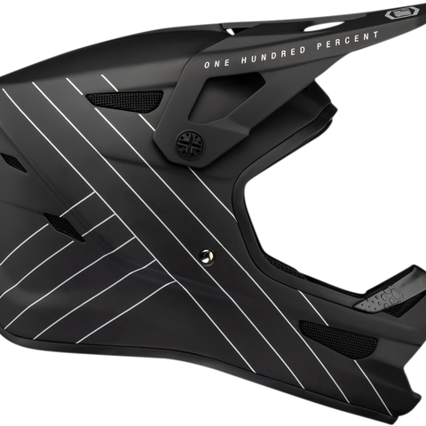 100% Status Helmet - Black - Small 80010-00002