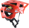 ALPINESTARS Vector Tech Helmet - Bright Red/Light Gray Glossy - MIPS? - Large 8700721-3199-LG