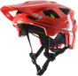 ALPINESTARS Vector Tech Helmet - Bright Red/Light Gray Glossy - MIPS? - Medium 8700721-3199-MD