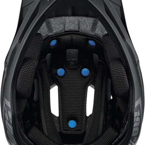 100% Trajecta Helmet - Fidlock - Black - XL 80003-00004