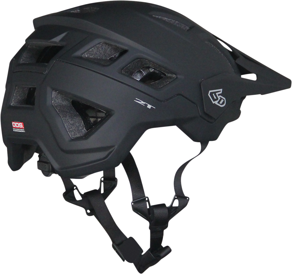 6D HELMETS ATB-2T Helmet - Ascent - Black Matte - XS/S 23-0004