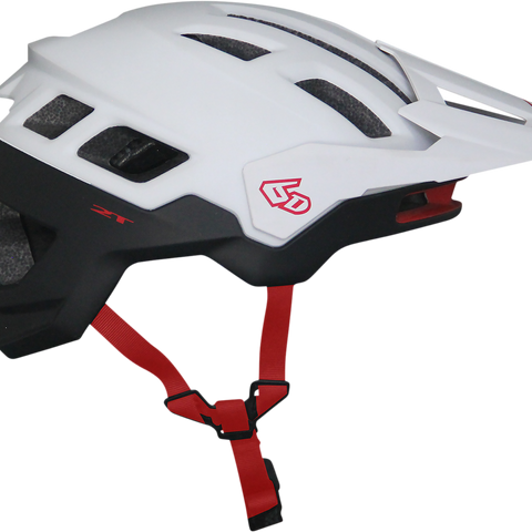 6D HELMETS ATB-2T Helmet - Ascent - White/Black Matte - XS/S 23-0024