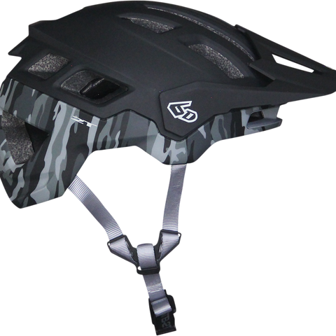 6D HELMETS ATB-2T Helmet - Ascent - Black/Camo Matte - M/L 23-0016