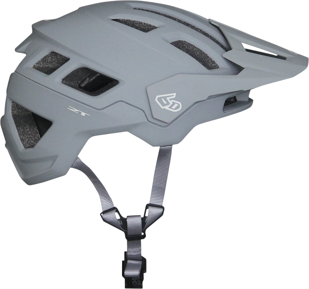 6D HELMETS ATB-2T Helmet - Ascent - Gray Matte - M/L 23-0086