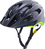 KALI Pace Helmet - Fade - Black/Gray/Fluorescent Yellow - S/M 0221722116