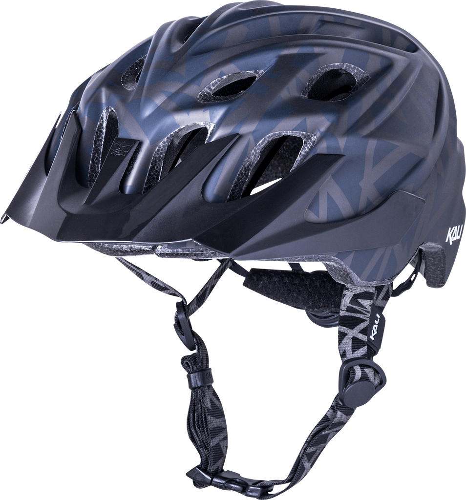 KALI Youth Chakra Plus Helmet - Pyramid - Matte Black 0221421112