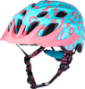 KALI Youth Chakra Plus Helmet - Zwiggles - Matte Seafoam/Salmon 0221421212