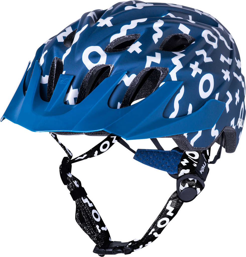 KALI Youth Chakra Plus Helmet - Zwiggles - Matte Teal/White 0221421222