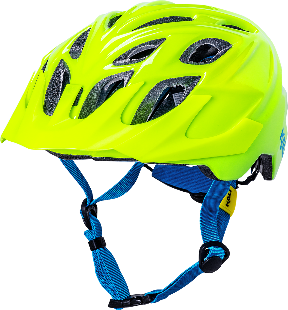 KALI Youth Chakra Helmet - Gloss Neon Yellow 0220922122