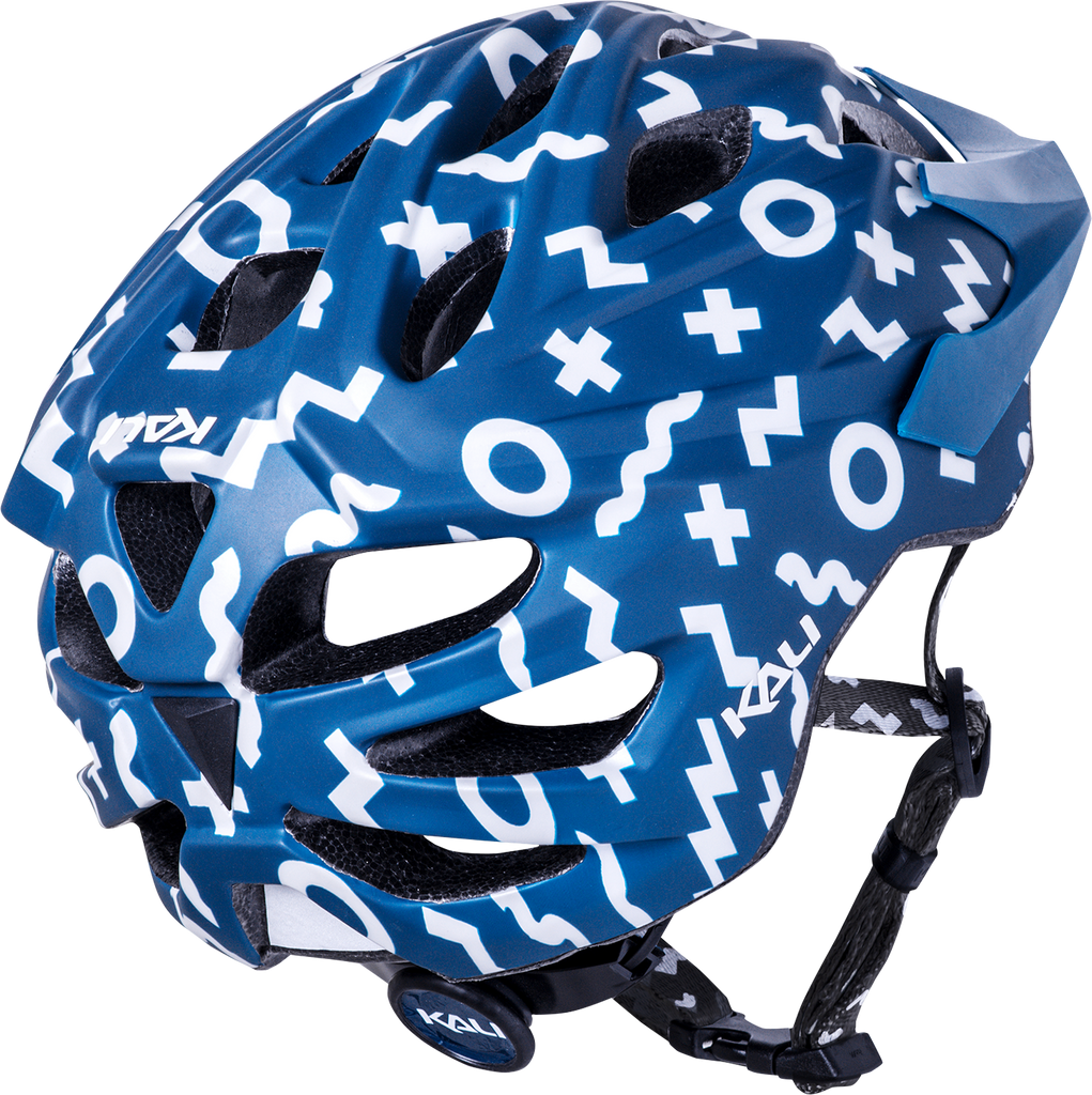 KALI Youth Chakra Plus Helmet - Zwiggles - Matte Teal/White 0221421222