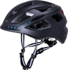 KALI Central Lit Helmet - Matte Black - S/M 0250521216