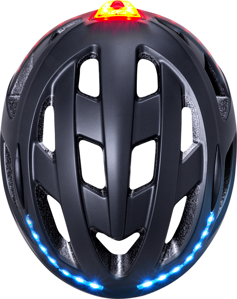 KALI Central Lit Helmet - Matte Black - S/M 0250521216