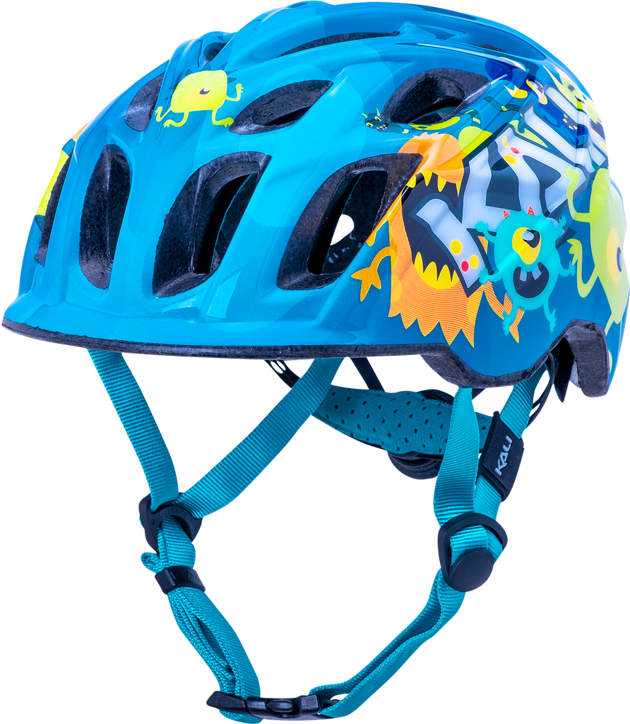 KALI Child Chakra Helmet - Monsters - Blue - XS 0221020414