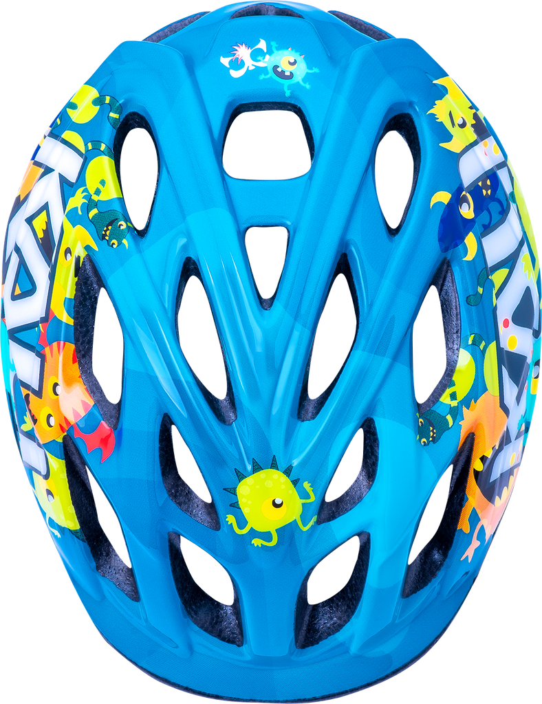 KALI Child Chakra Helmet - Monsters - Blue - XS 0221020414