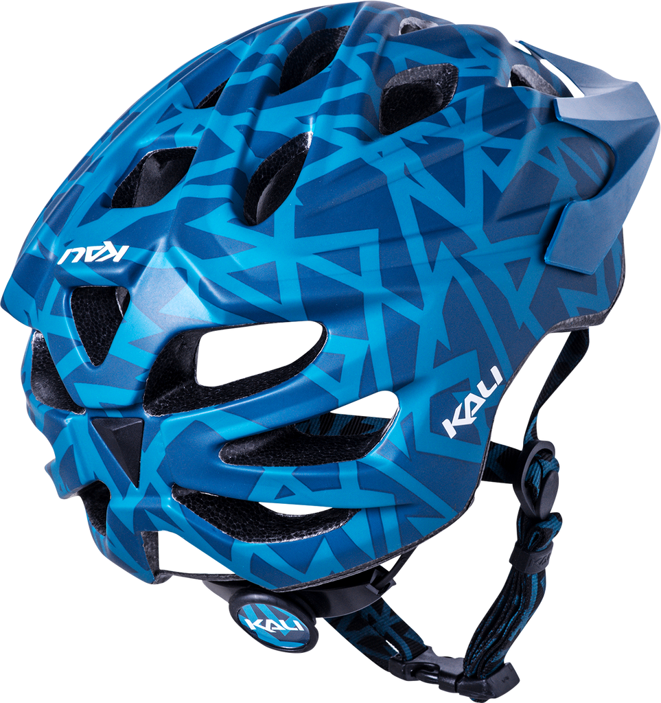 KALI Youth Chakra Plus Helmet - Pyramid - Matte Teal 0221421122