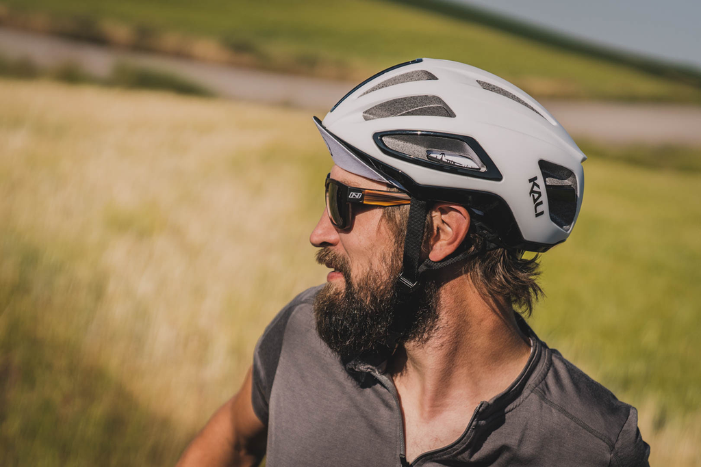 KALI Uno Helmet - Matte White/Black - L/XL 0240921137