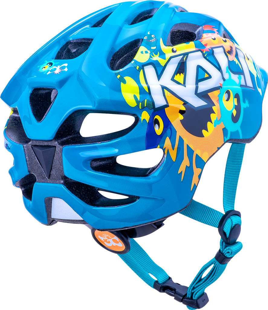 KALI Child Chakra Helmet - Monsters - Blue - XS 0221020414