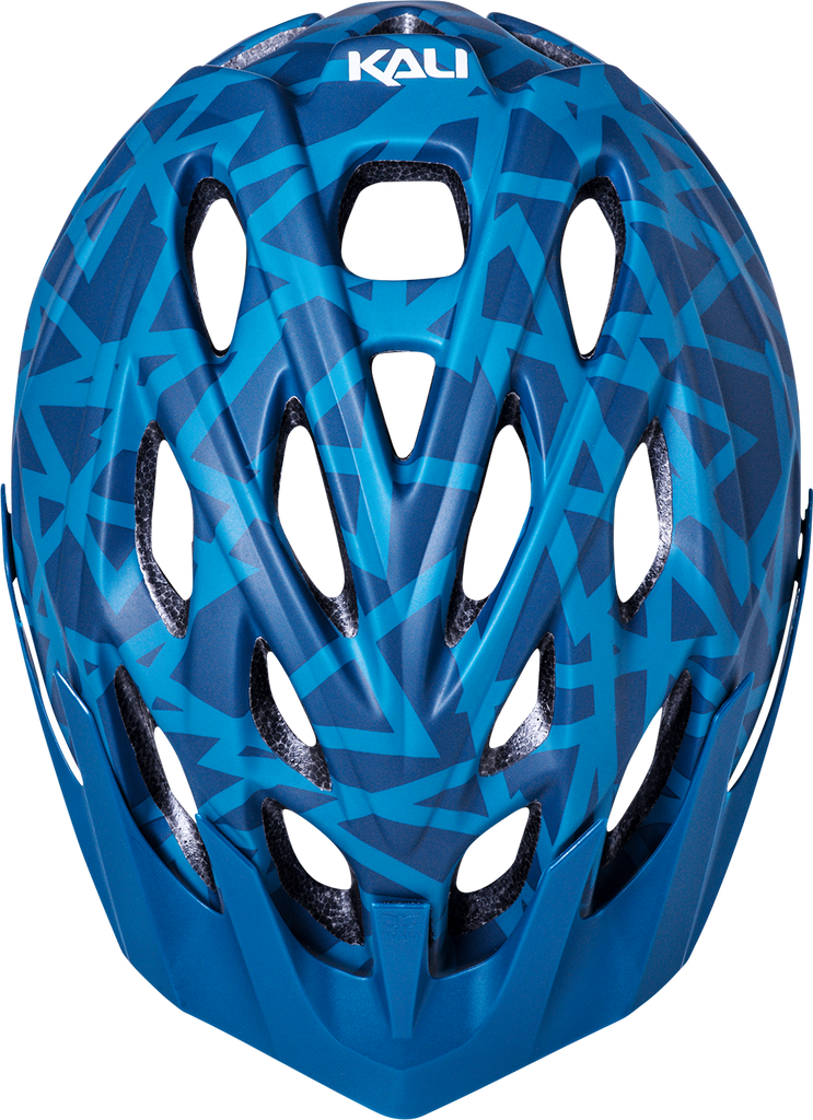 KALI Youth Chakra Plus Helmet - Pyramid - Matte Teal 0221421122