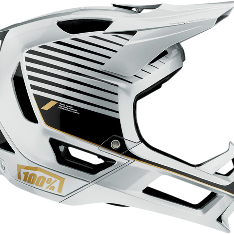 100% Trajecta Helmet - Fidlock - Ranelagh - Silver - Medium 80003-00014