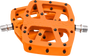 E*THIRTEEN Base Pedals - Flat - Naranja PD2USA-104