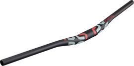 E*THIRTEEN Race Carbon Handlebar - 35 mm - 20 mm Rise - Seafoam Red HA1URA-104