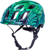 KALI Child Chakra Lighted Helmet - Jungle - Gloss Green - XS 0221022214