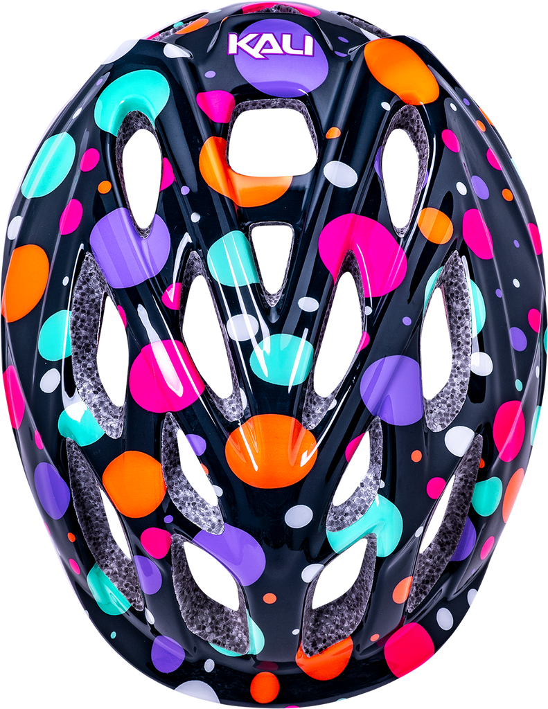 KALI Child Chakra Lighted Helmet - Confetti - Gloss Teal - Small 0221022135