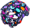 KALI Child Chakra Lighted Helmet - Confetti - Gloss Teal - Small 0221022135