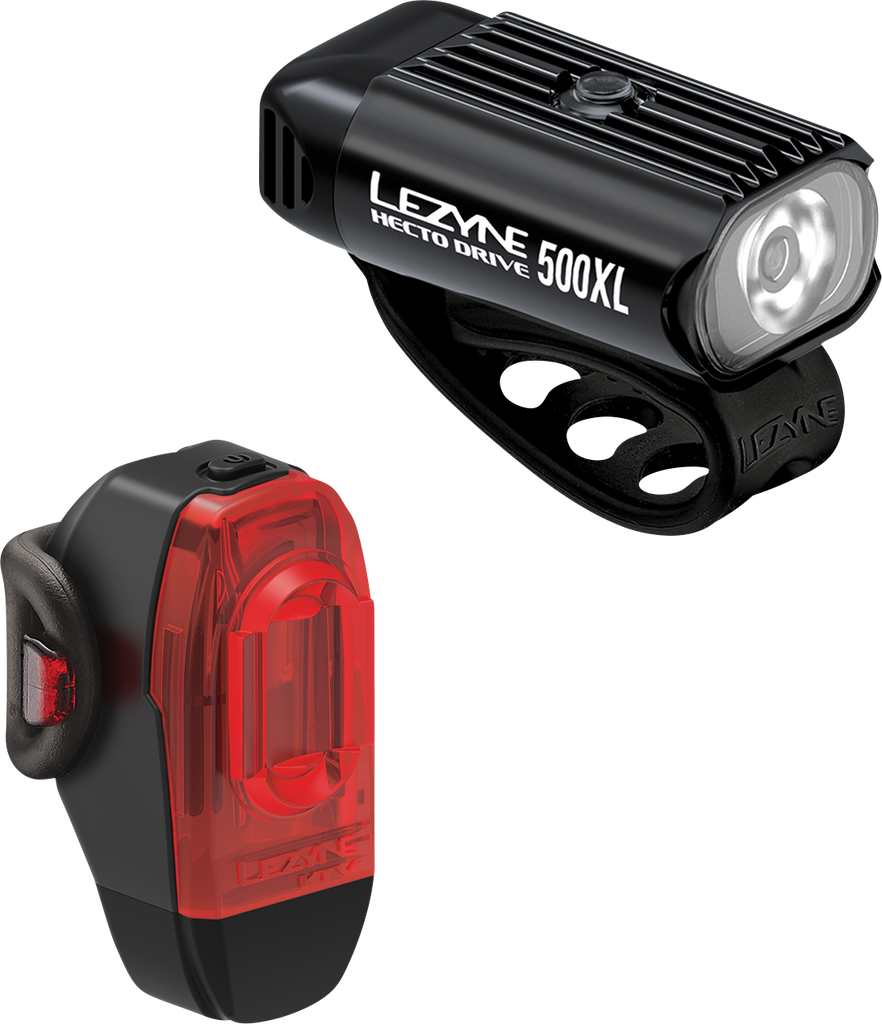 LEZYNE Hectro Drive 500XL Strip Lights - Front & Back - LED - 500 lm / 150 lm 1LED9PV1204