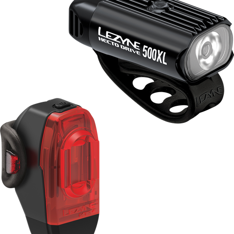 LEZYNE Hectro Drive 500XL Strip Lights - Front & Back - LED - 500 lm / 150 lm 1LED9PV1204