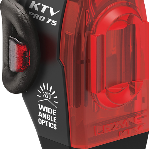 LEZYNE KTV Drive Pro Rear Light - LED - 75 lumen 1LED12RPROV404
