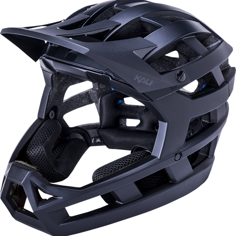 KALI Invader 2.0 Helmet - Matte Black - XS-M 0221821116