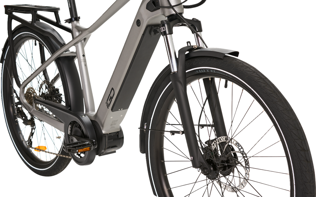 IGO ELECTRIC BIKES Discovery Yorkville LS E-Bike - Platinum - Hybrid 100-222-000