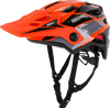 KALI Child Maya Full Face Helmet - Race - Gloss Orange/Gray/Black - OS 0221923312