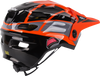 KALI Child Maya Full Face Helmet - Race - Gloss Orange/Gray/Black - OS 0221923312