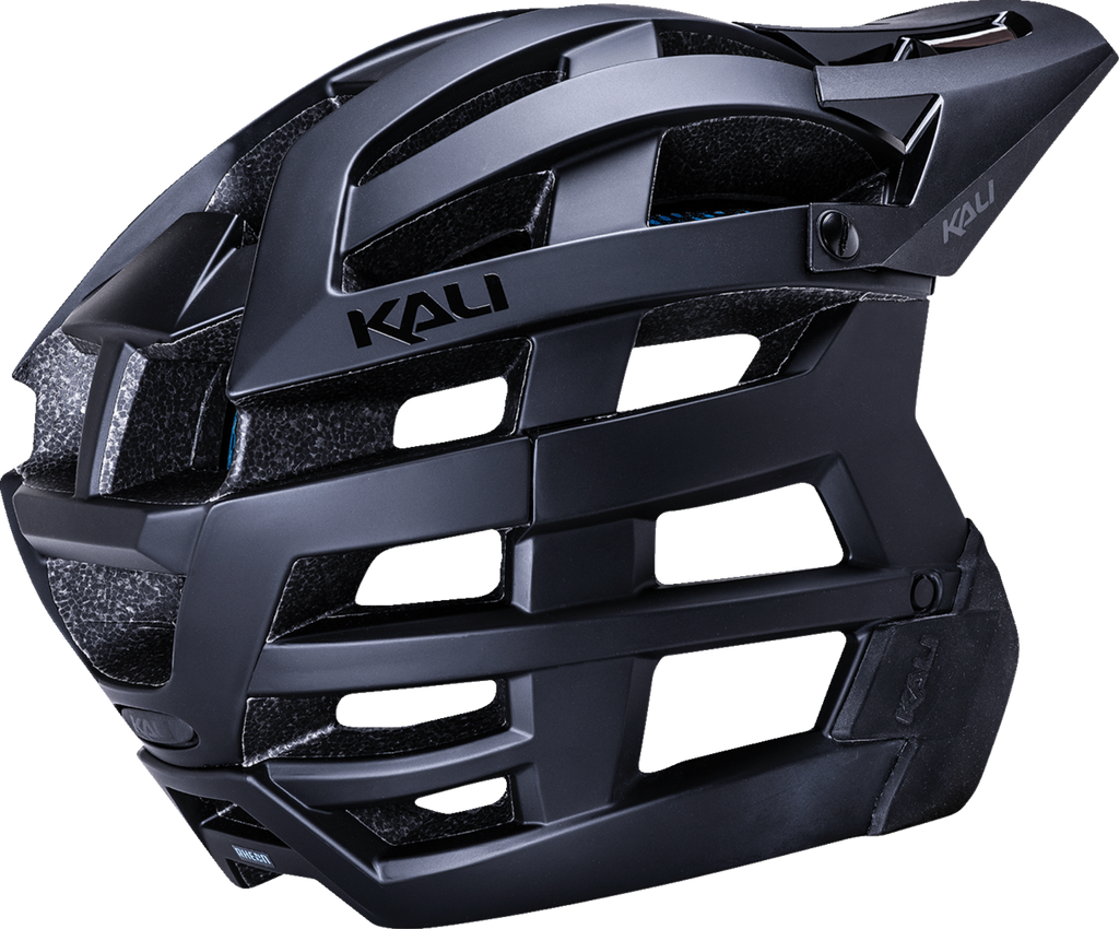 KALI Open Face Invader Helmet - Black - XS-M 0211223116