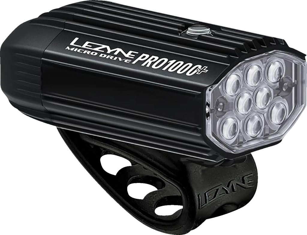 LEZYNE Micro Drive Pro 1000+ Light - Front - LED - 1000 lumens 1-LED-25F-V337