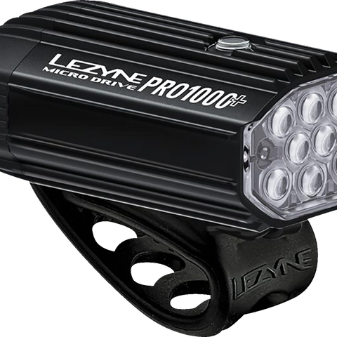 LEZYNE Micro Drive Pro 1000+ Light - Front - LED - 1000 lumens 1-LED-25F-V337