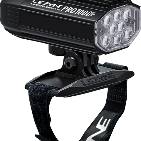 LEZYNE Helmet Micro Drive Pro 1000+ Helmet Light - LED - 1000 lumens 1-LED-25H-V337