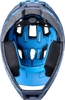 KALI DH Invader Helmet - LTD Glitch - Matte Navy/Cyan - L-2XL 0211323227