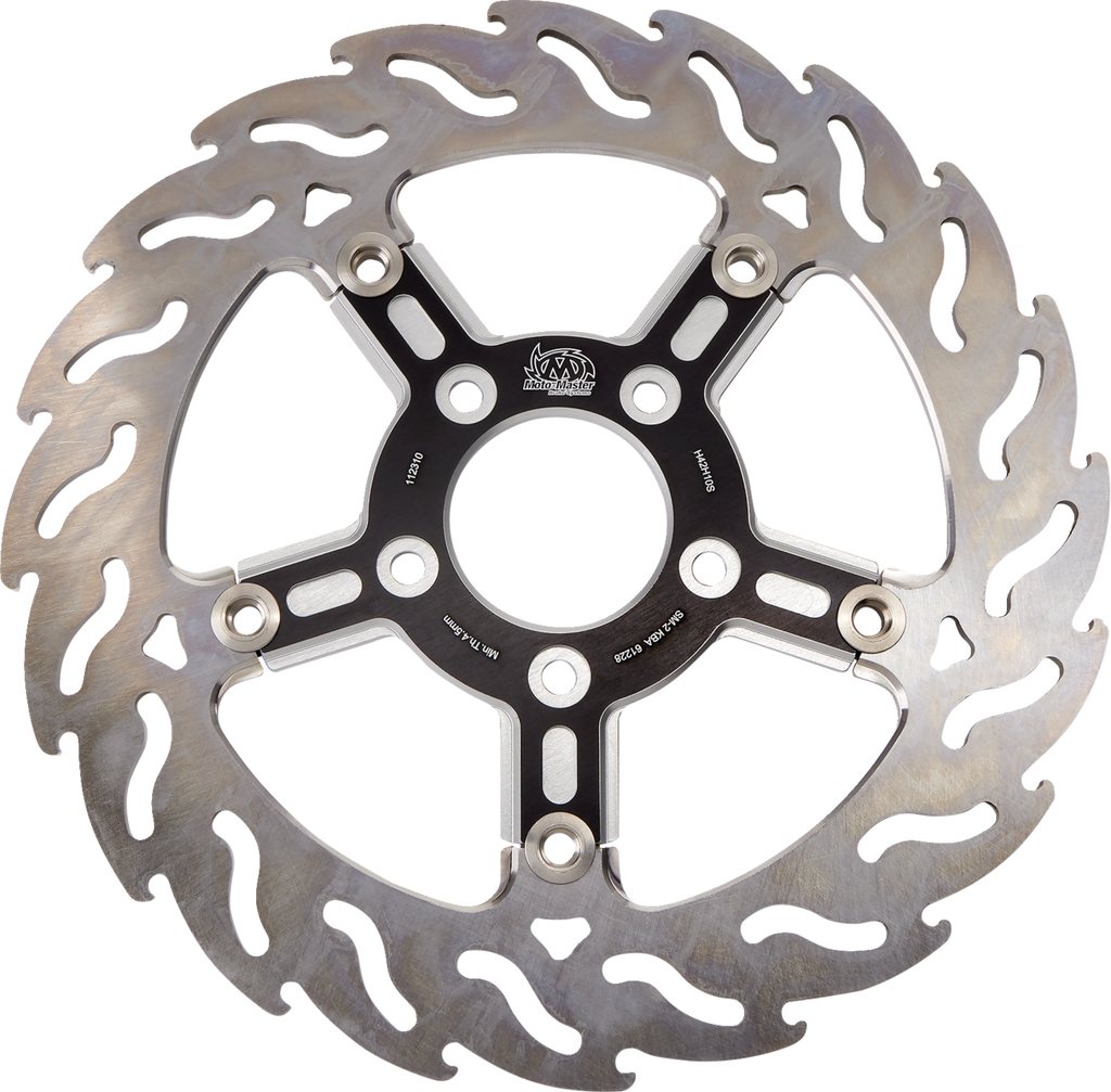 MOTO-MASTER Brake Rotor - Front Right - Flame 112310-PU